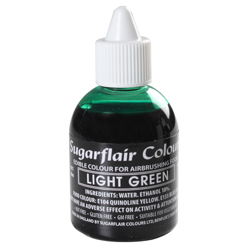  Foto: SUGARFLAIR - Colorante per aerografo light green 60 ml. SCAD.12/2026