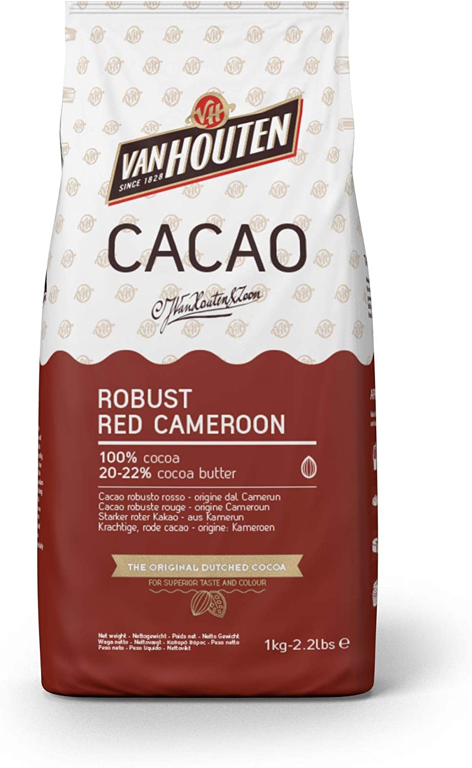 Callebaut Cacao Van Houten ROBUST RED CAMEROON 1kg