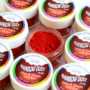  Foto: Rainbow dust - Colorante Chili Red