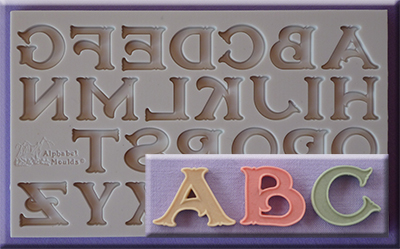  Foto: Alphabet moulds - Alfabeto Vintage am0246