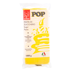  Foto: Modecor Pasta Zucchero Pop giallo sole 1 kg