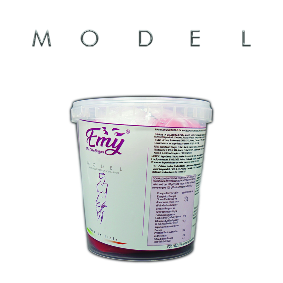  Foto: For Cake Designer -Emy model rossa 1 kg