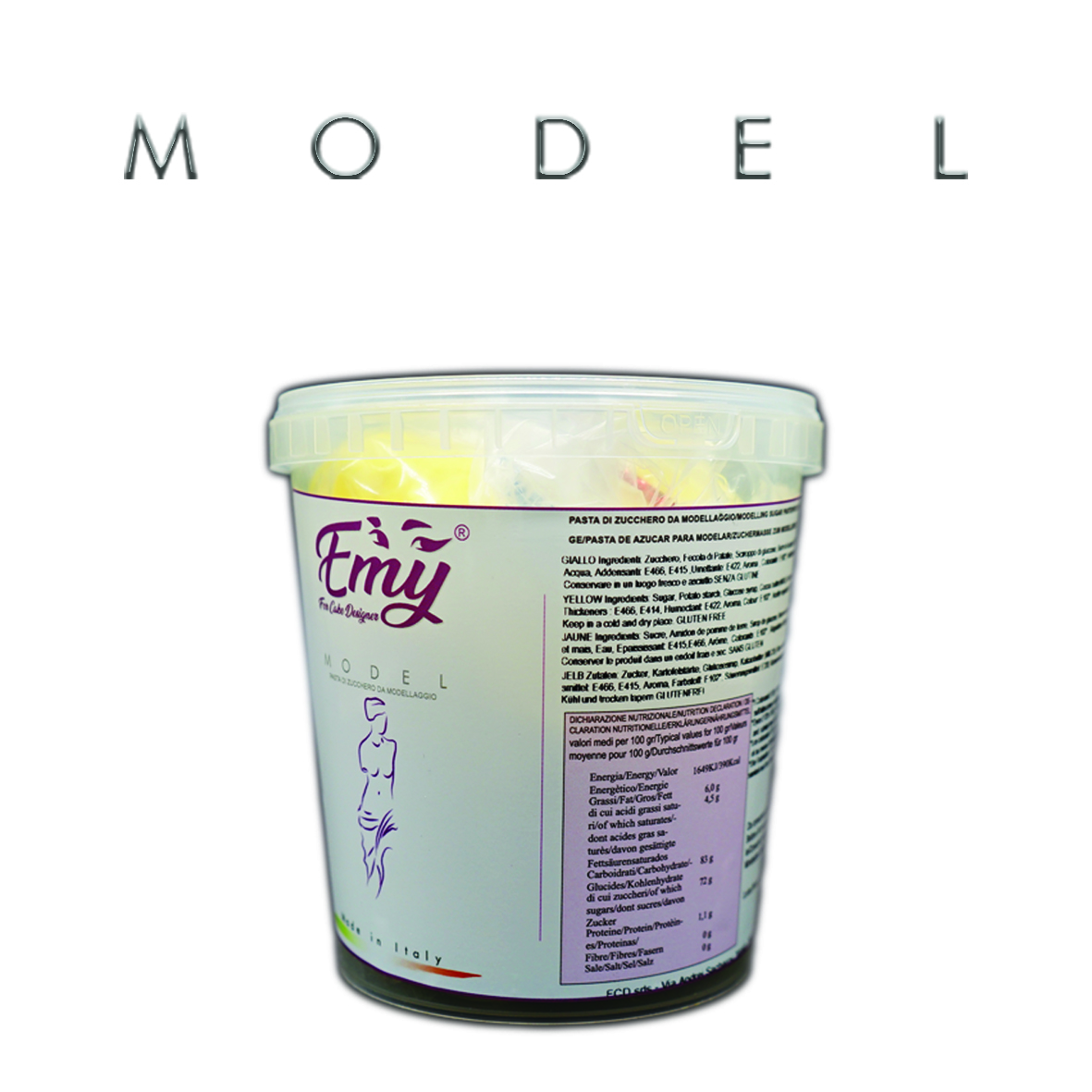  Foto: For Cake Designer - Emy model gialla 1 kg
