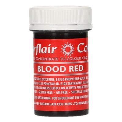  Foto: SUGARFLAIR PASTE COLOUR BLOOD RED 25G