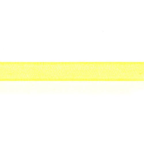  Foto: Nastro organza giallo 1cm X 1 metro